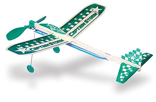Guillow Captain Storm - A Nostalgic Balsa Wood Windup Airplane Toy