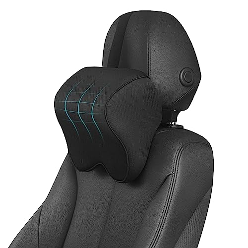 Car Neck Pillow for Driving - Ergonomic Memory Foam Support