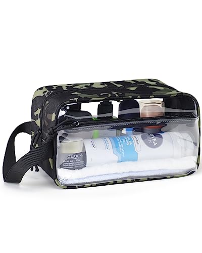 Large Capacity Clear Toiletry Bag for Traveling