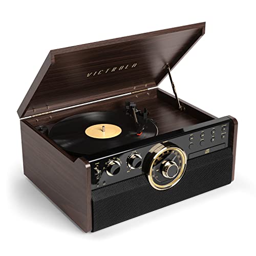 Victrola Empire Mid-Century 6-in-1 Turntable