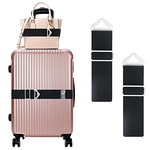 2 Pack Travel Belt Luggage Straps