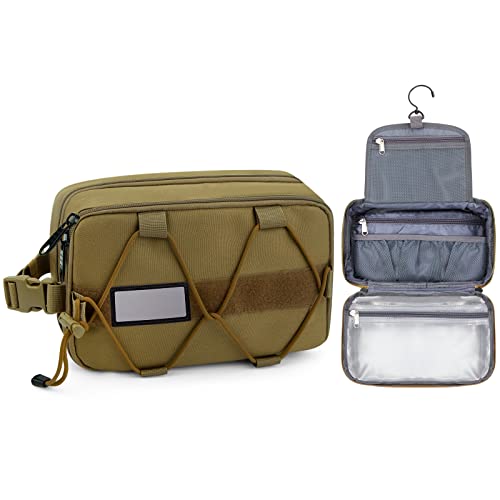 Waterproof Tactical Molle Dopp Kit for Men