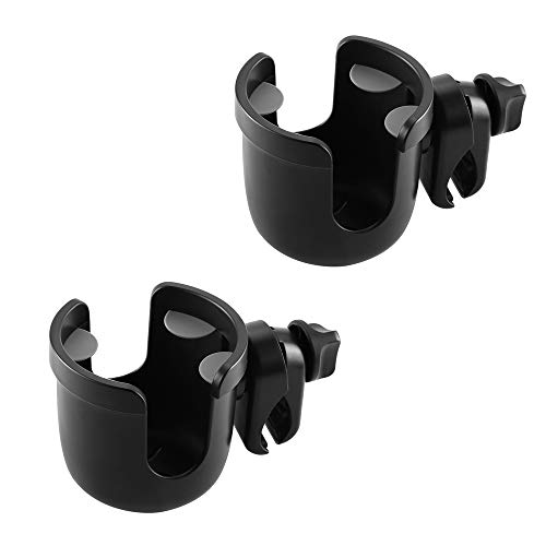 Accmor Universal Stroller Cup Holder, 2 Pack