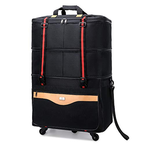 Ailouis Carry-on Duffel Bag with Wheels