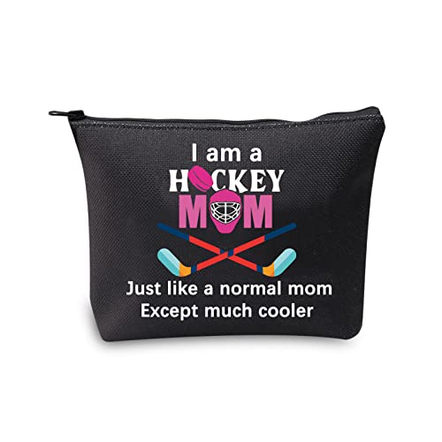 CMNIM Hockey Mom Gifts Hockey Makeup Bag
