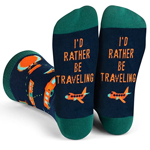 Funny Socks Novelty Travel Gift