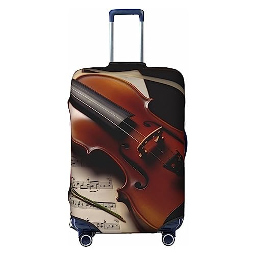 Violin Sheet Music Luggage Cover