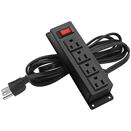 Mountable Power Outlet Strip with Switch