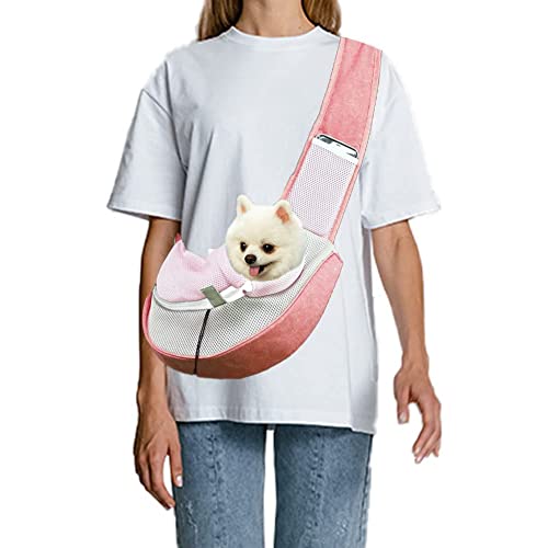 FEimaX Dog Sling Carrier for Small Dogs Cats