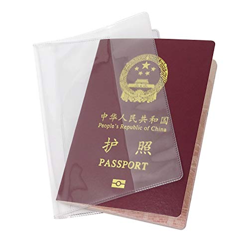 Honbay Plastic Passport Cover with Extra Slots