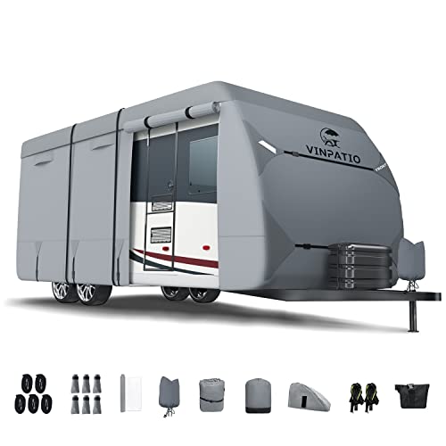 Heavy Duty RV Cover with Extra Accessories