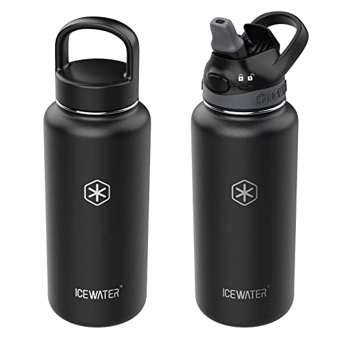 ICEWATER-32 Oz Insulated Water Bottle
