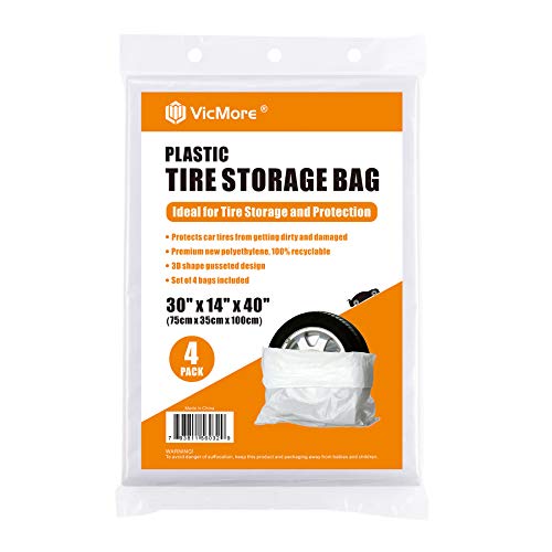 VICMORE Tire Storage Bags - Dust & Moisture Protection for Tires