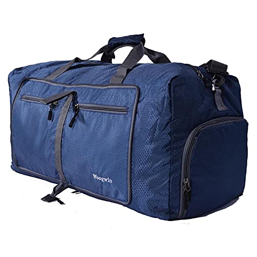 Woogwin Travel Duffel Bag Large Foldable Waterproof