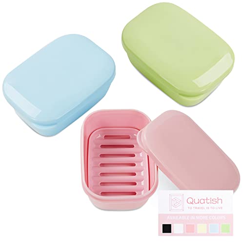 Travel Soap Holder 3 Pack