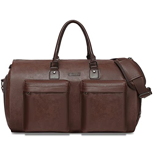 Modoker Leather Garment Bag