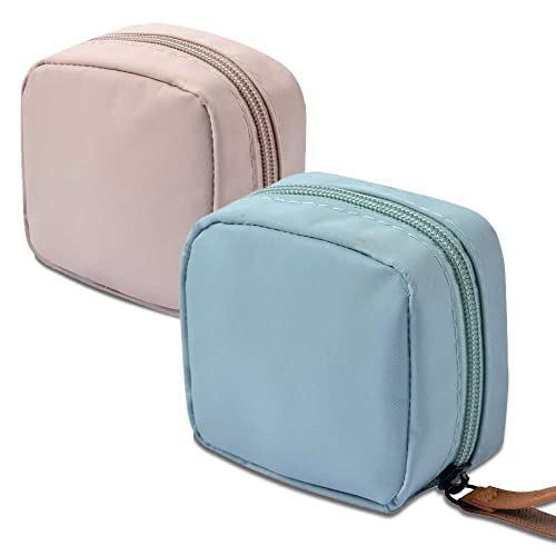 Lazy Cosmetic Bag Set - Pink+Blue