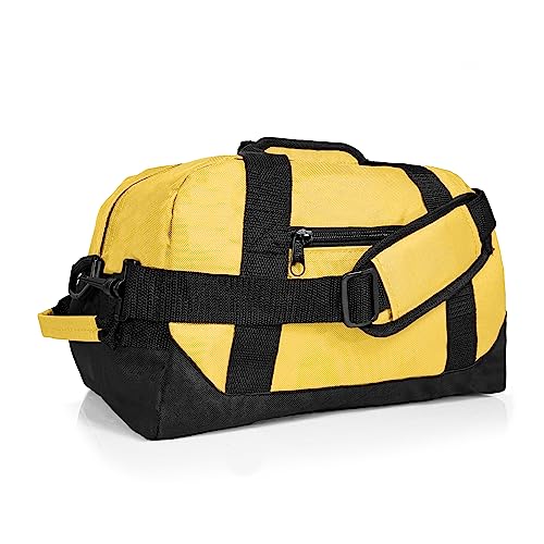 Dalix Small Duffle Bag Two Toned Gym Travel Bag