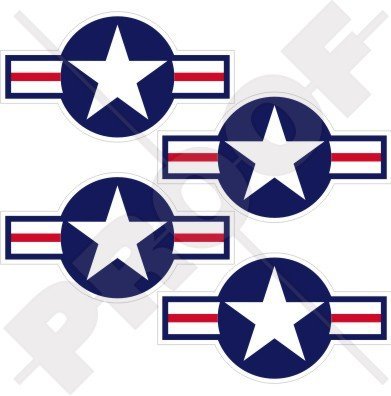 US Navy Vinyl Stickers x4