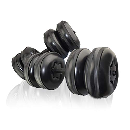 Adjustable Portable Water Dumbbells Set for Travel Fitness