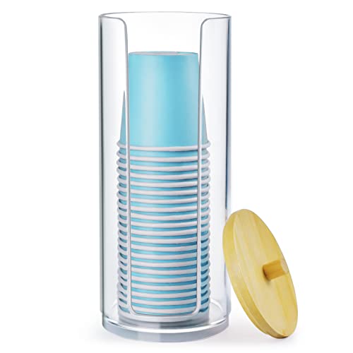 Elegant and Functional Bathroom Cup Dispenser