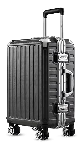 LUGGEX Aluminum Frame Carry-On Luggage