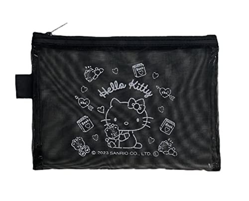 Hello Kitty Accessories Cosmetic Mesh Pouch Bag