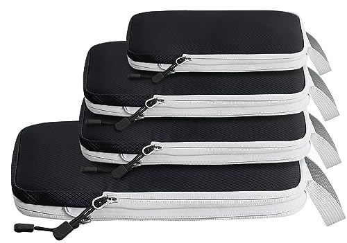 VINOWO Compression Packing Cubes - Travel Accessories for Women/Men