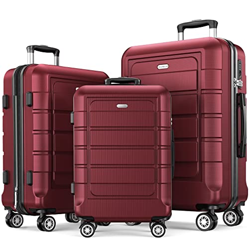 SHOWKOO PC+ABS Durable Suitcase Set SHOWKOO PC+ABS Durable Suitcase Set