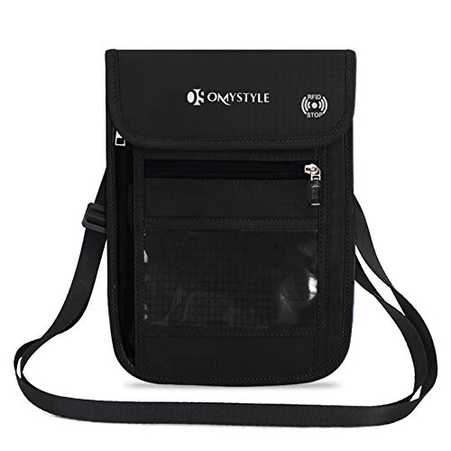 41x2pbDEpoL. SL500  - 13 Best RFID Neck Pouch for 2023