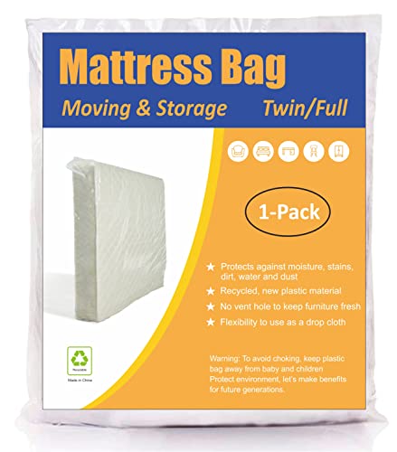 ComfortHome Mattress Bag for Moving and Storage