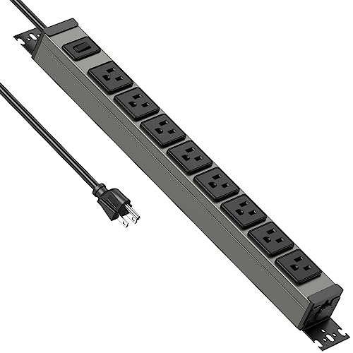 JUNNUJ Metal Power Strip