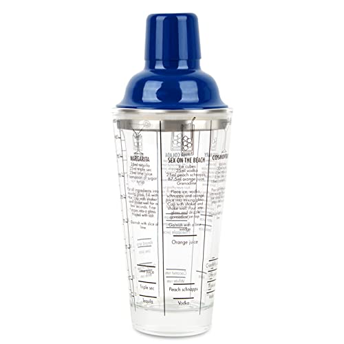 Samuelworld Cocktail Shaker Glass