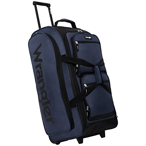 Wrangler Wesley Rolling Duffel Bag - Stylish and Durable Travel Companion