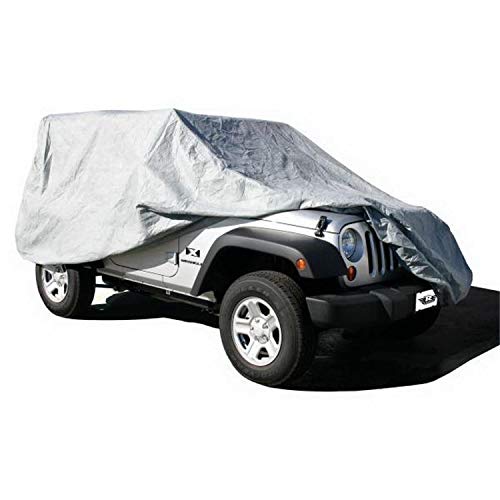 Rampage 4-Layer Car Cover with Lock, Cable & Storage Bag