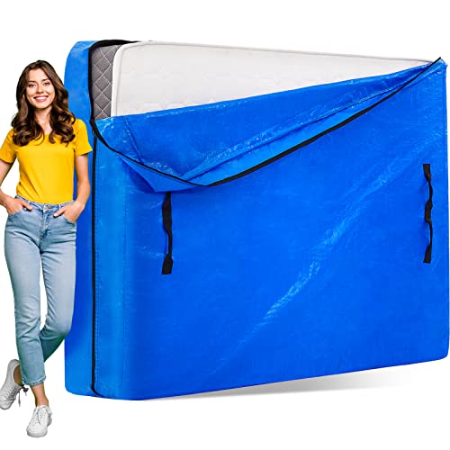 AlexHome Heavy Duty Tarp Mattress Bag (Full Size)