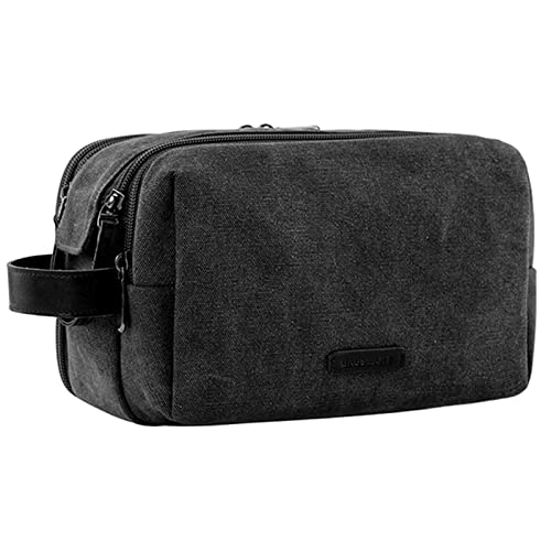 BAGSMART Canvas Travel Toiletry Organizer