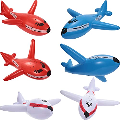 6 Pieces Inflatable Airplanes