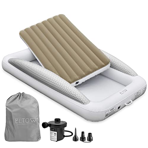 ELTOW Inflatable Toddler Travel Bed