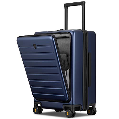 LEVEL8 Carry-On Luggage with Front Compartment