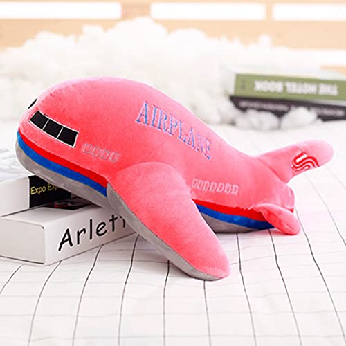 Dongcrystal Pink Airplane Plush Toy
