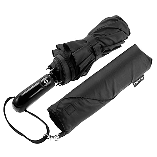 Ergonauts Windproof Vented Travel Umbrella with Teflon Coating