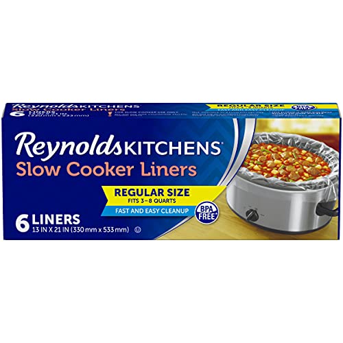 Reynolds Kitchens Slow Cooker Liners, 6 Count