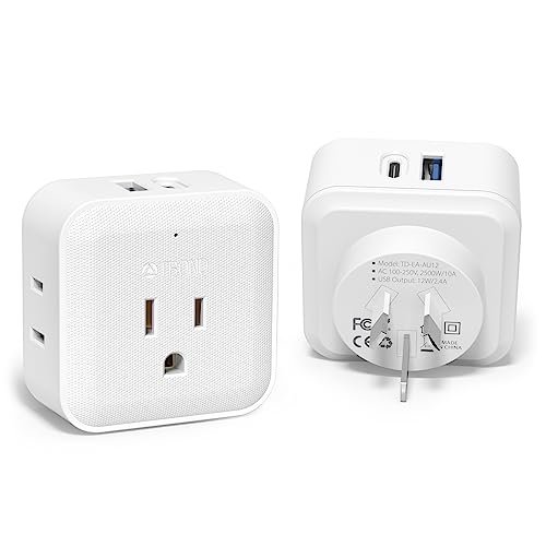 TROND New Zealand Power Adapter 2 Pack