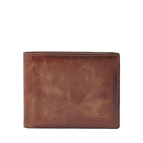 Fossil Men's RFID-Blocking Bifold with Flip ID Wallet