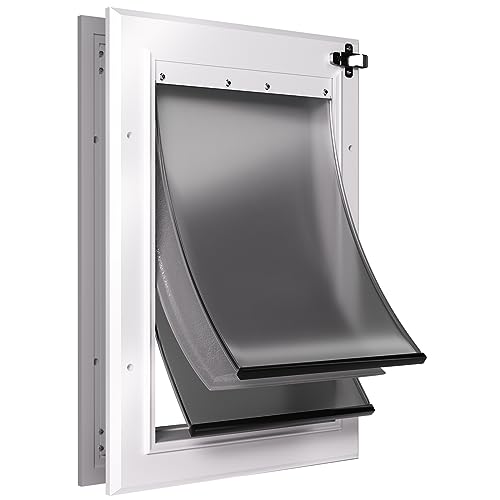 Durable Extreme Weather Pet Door for Medium Dogs and Cats