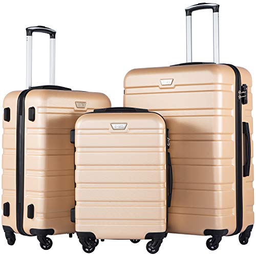 COOLIFE Luggage 3 Piece Set - Lightweight and Stylish Travel Companion