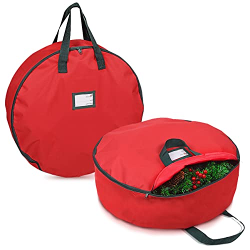Christmas Wreath Storage Bag - 2 Pack