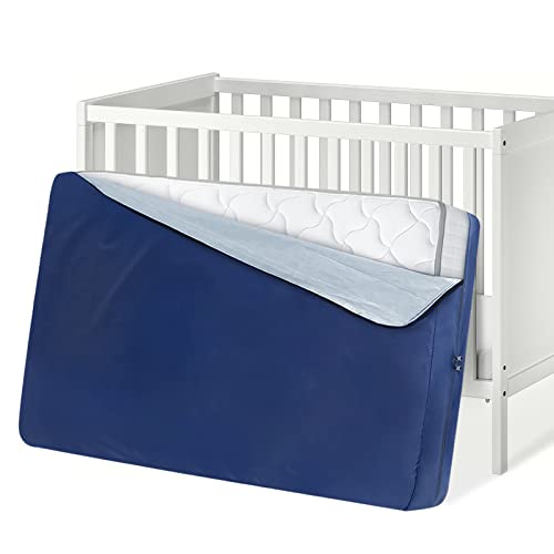 Waterproof Heavy Duty Crib Mattress Bag for Move and Storage