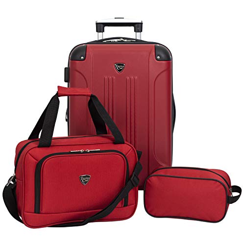Travelers Club Chicago Spinner Luggage Set